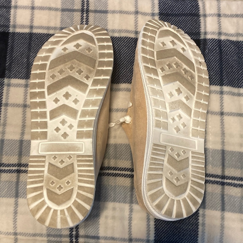 Gypsy Jazz Tan Loafers Slip-Ons Casual - Picture 5 of 7